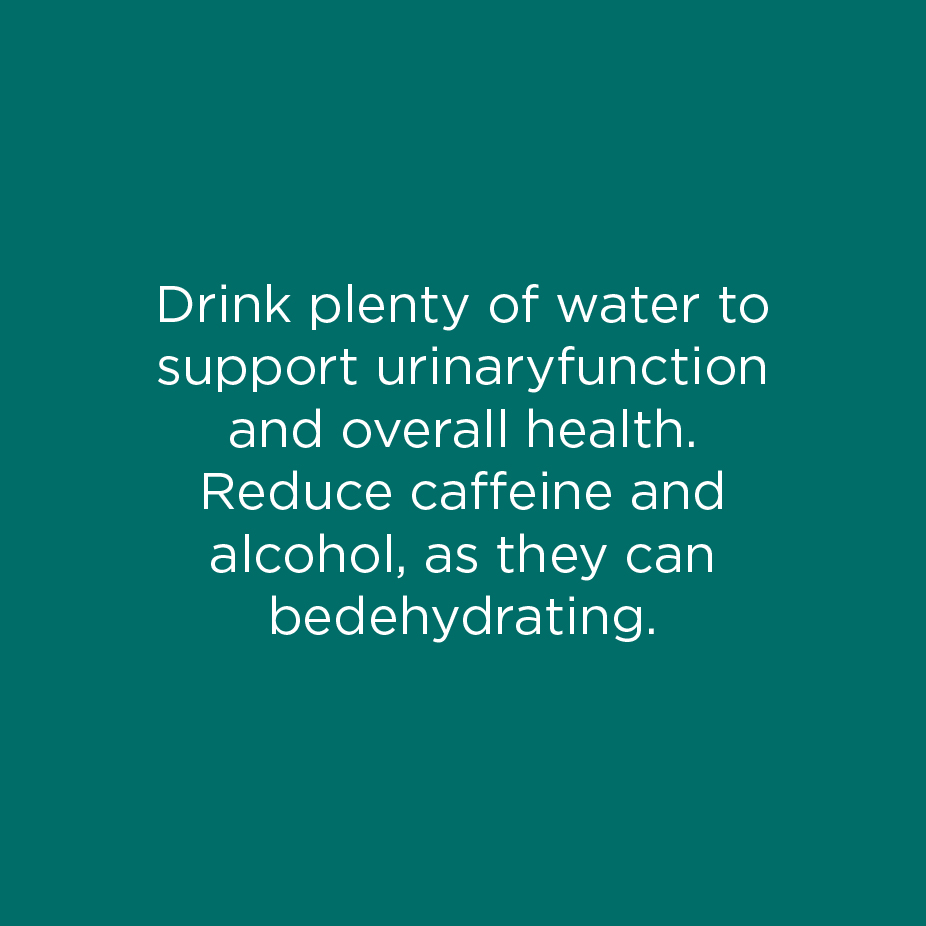 Stay Hydrated information